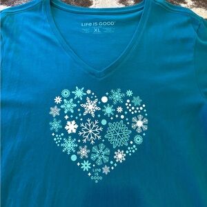 Life is Good women’s shirt size XL NWOT